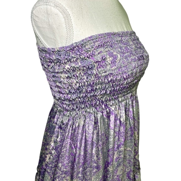 Perry Walker Collective Convertible Dress/Skirt - Purple Paisley Print - Picture 3 of 15